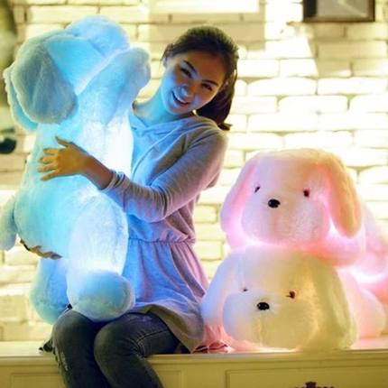 【2枚購入で1oo円OFF】七色 光る 抱き枕 犬 夜光 ぬいぐるみ オモチャ 誕生日プレゼント 女子 【2枚購入で1oo円OFF】七色 光る 抱き枕 犬 夜光 ぬいぐるみ オモチャ 誕生日プレゼント 女子