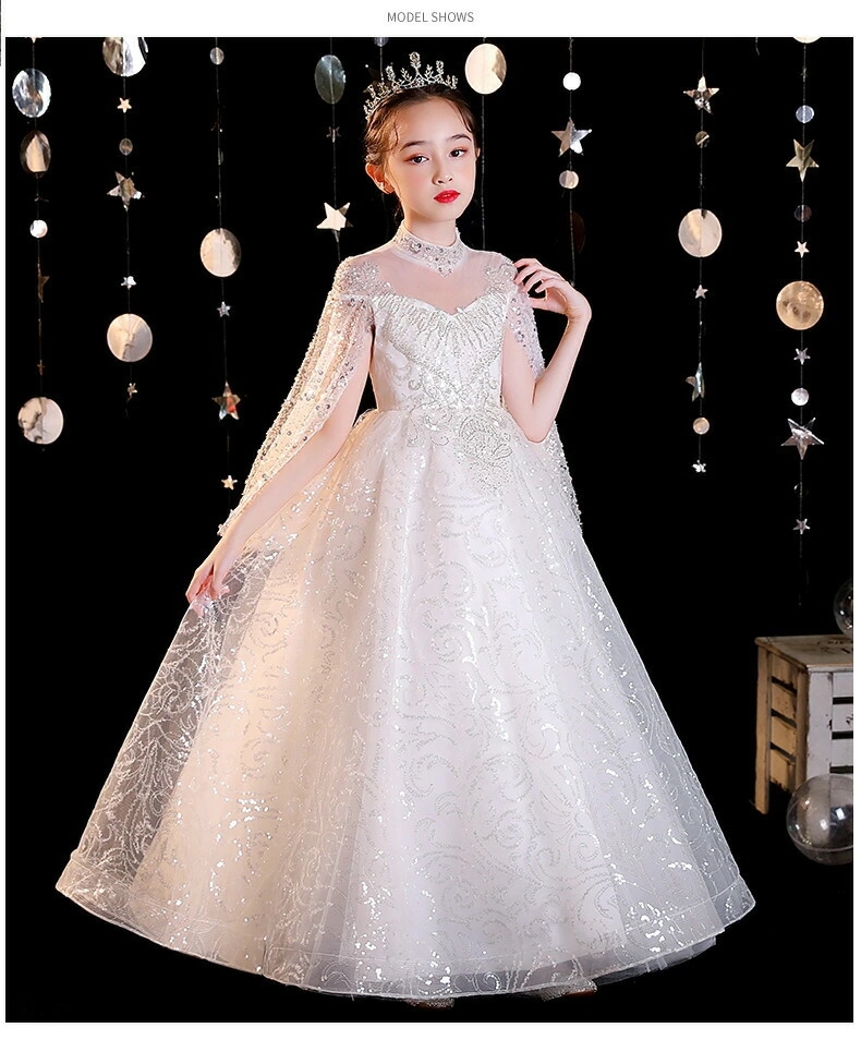 ワンピース 子供ドレス発表会 パーティードレス ロング ジュニア