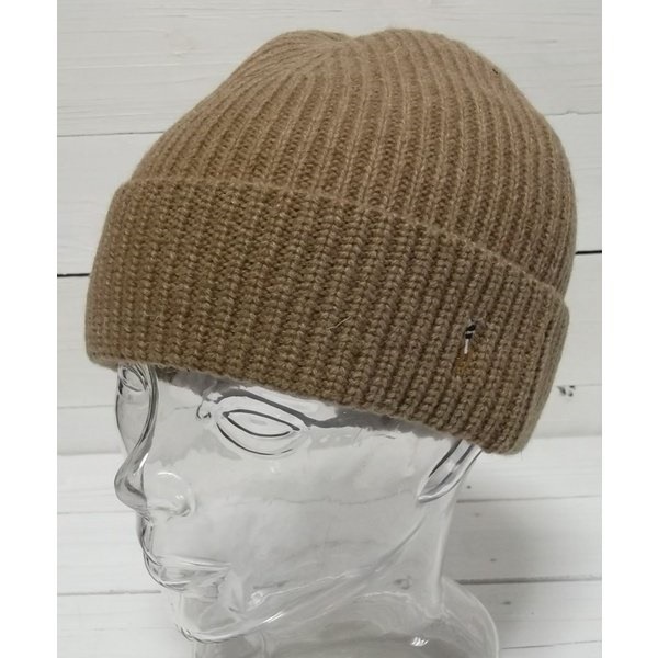 ニットキャップ ワンポイント ニット帽 ベージュ PR4-183 ニットキャップ ワンポイント ニット帽 ベージュ PR4-183