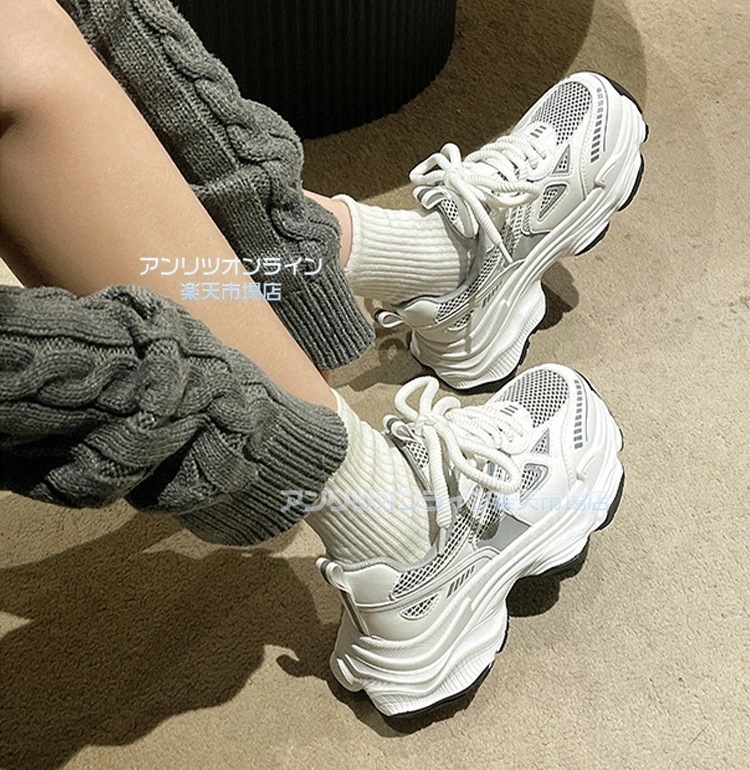 厚底スニーカー レディース 美脚 ダッドスニーカー レディース ダッドスニーカー 韓国 歩きやすい ヒール5.5cm 厚底靴 スニーカー レディース ダッドシューズ ローカット セレブ ジュニア お 厚底スニーカー レディース 美脚 ダッドスニーカー レディース ダッドスニーカー 韓国 歩きやすい ヒール5.5cm 厚底靴 スニーカー レディース ダッドシューズ ローカット セレブ ジュニア お