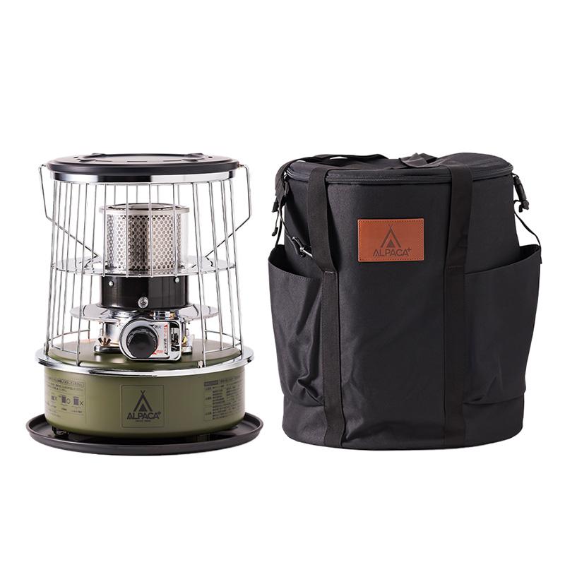 【専用ケース付き】 アルパカ プラス ストーブ グリーン バッグ付き TS-77NCGR アルパカ 石油ストーブ