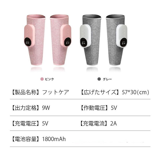 Qoo10] 2025改良版限定 フットマッサージャー