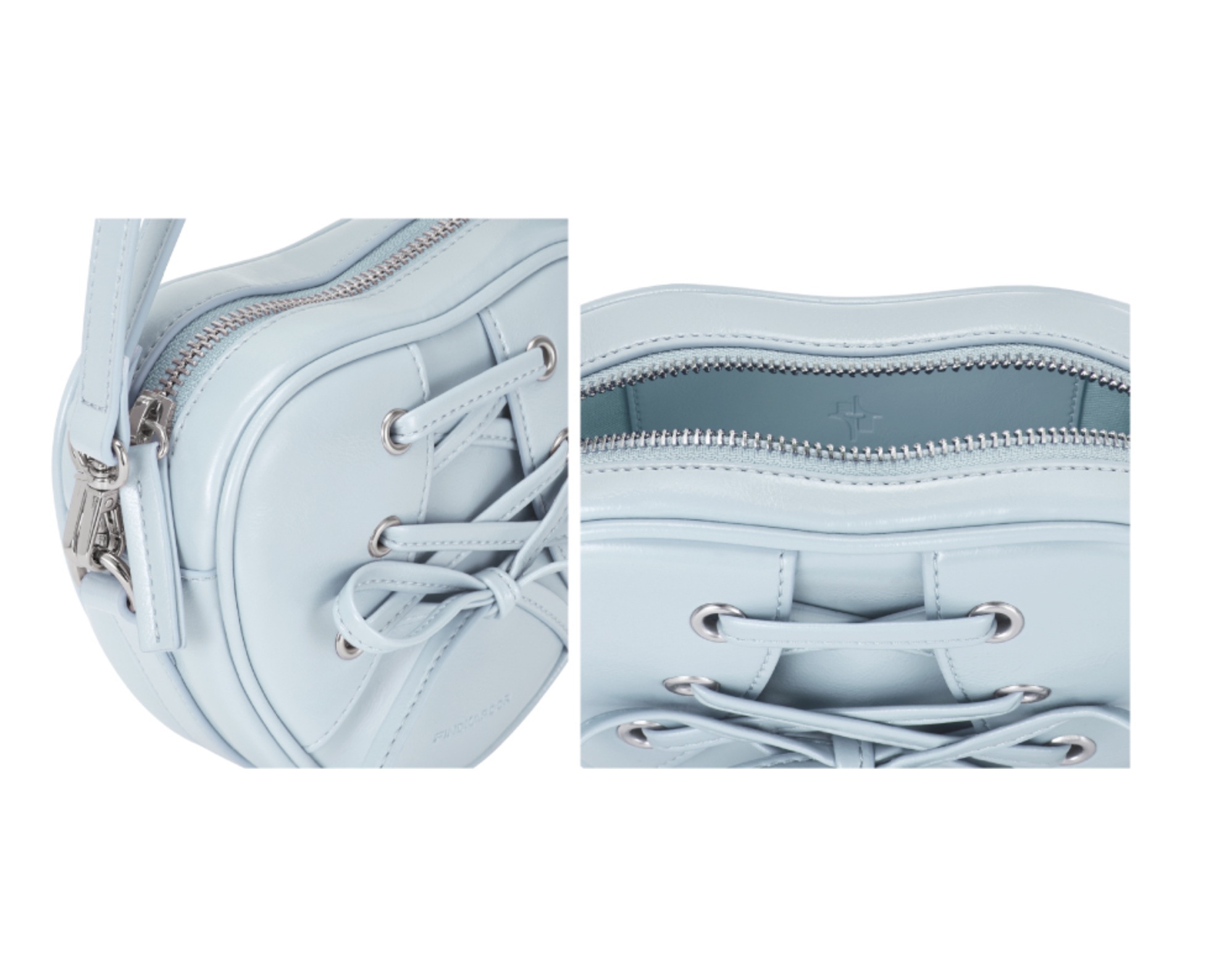 RIBBON TIE HEART BAG RIBBON TIE HEART BAG