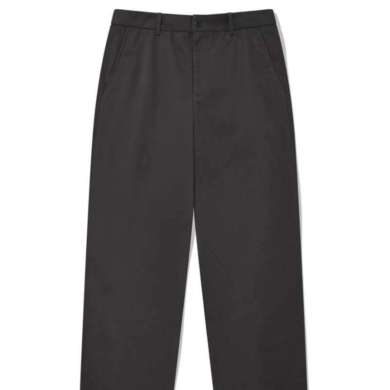 COVERNATスタンダードフィットチノパンツグレー COVERNATスタンダードフィットチノパンツグレー