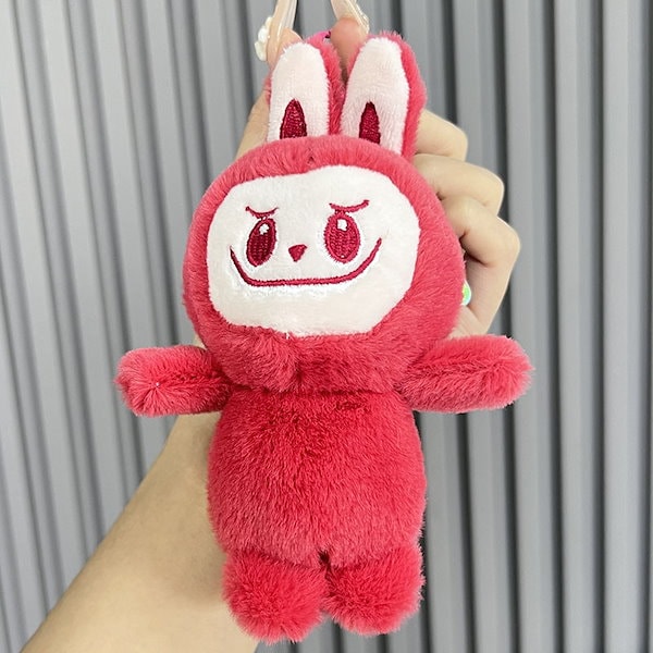 Qoo10] ラブブぬいぐるみウサギキーホルダーペンダ