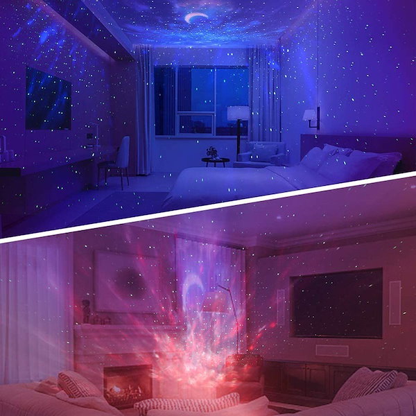 Qoo10] スタープロジェクターライト リモコン式