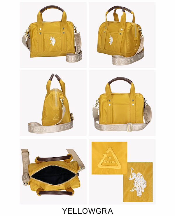 U.S POLO ASSN. 2way ミニボストン　ショルダーバッグ U.S. POLO ASSN.】 ユーエスポロアッスン キルティング