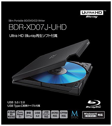 BDR-XD07J-UHD パイオニア Ultra : タブレット・パソコン : Pioneer 大人気人気