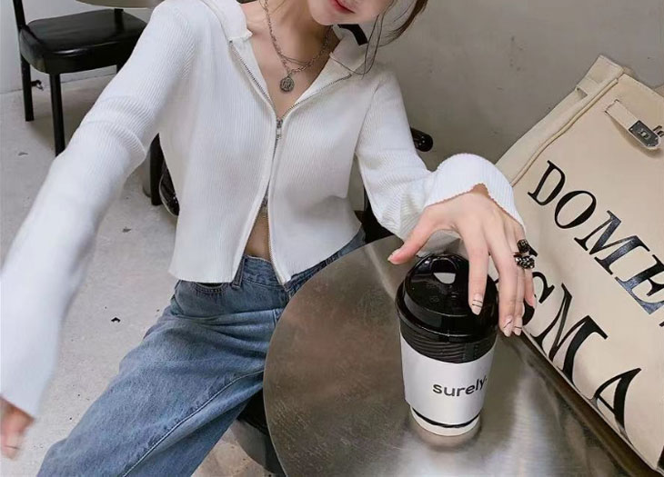 【 急速出荷】ショート丈 ニット カーディガン レディース 秋 冬 トップス アウター ニットカーディガン 長袖カーディガン カーデ ダブルジッパー ダブルファスナー カジュアル シンプル 【 急速出荷】ショート丈 ニット カーディガン レディース 秋 冬 トップス アウター ニットカーディガン 長袖カーディガン カーデ ダブルジッパー ダブルファスナー カジュアル シンプル