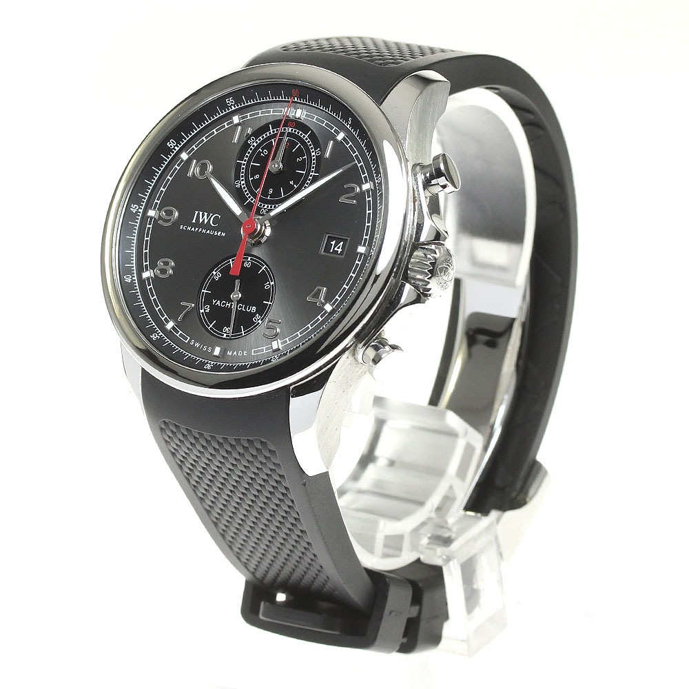 IWC IWC SCHAFFHAUSEN IW390503 ポルトギーゼ ヨットクラブ クロノグラフ 自動巻き メンズ 良品 _812364【中古】
