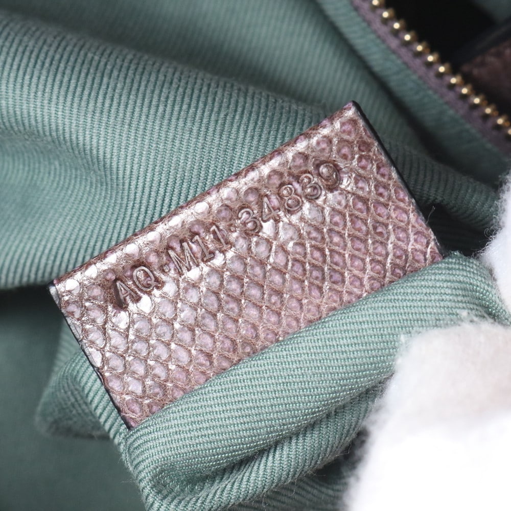 美品 ホログラムシール付 モネーテ チェーン リザード レザー 2WAY トート バッグ 肩掛け ショルダー ハンド A4 レディース ECE CP45-1 中古 美品 ホログラムシール付 モネーテ チェーン リザード レザー 2WAY トート バッグ 肩掛け ショルダー ハンド A4 レディース ECE CP45-1 中古