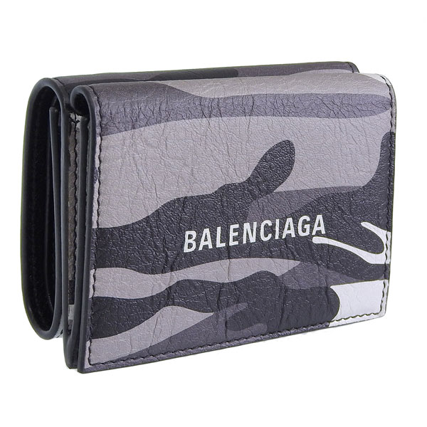 バレンシアガ 財布 メンズ 三つ折り財布 アウトレット レザー ブラックマルチ 5943122AAPB9061 BALENCIAGA バレンシアガ 財布 メンズ 三つ折り財布 アウトレット レザー ブラックマルチ 5943122AAPB9061 BALENCIAGA