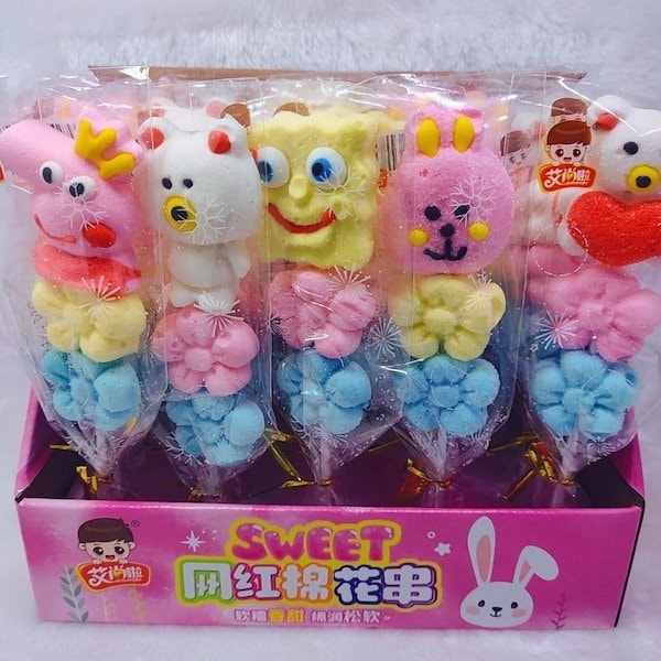 Qoo10] マシュマロ ロリポップ 中国の人気キャン