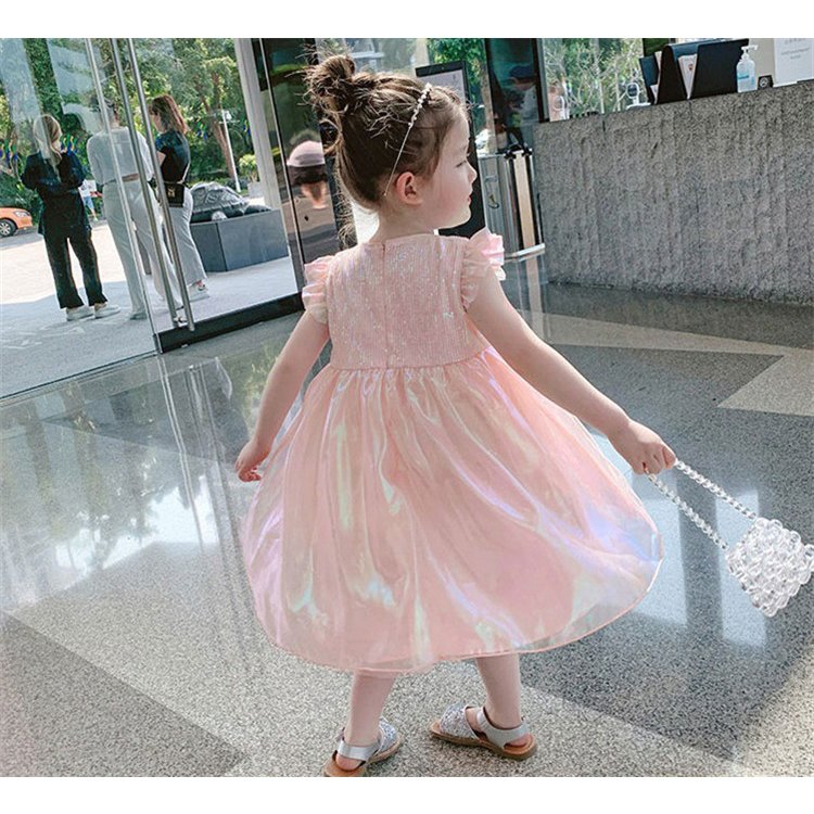 子供服 ワンピース 韓国子ども服 キッズ 女の子 子供ドレス フレア 新作多数 半袖ワンピース 夏服 結婚式