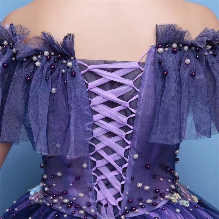 カラードレス 演奏会 ロングドレス カラードレス 紫 二次会ドレス 結婚式 花嫁ドレス ブライダル 前撮り 演奏会ドレス 披露宴 演出服 コンサート イブニングドレス カクテルドレス パーティードレス