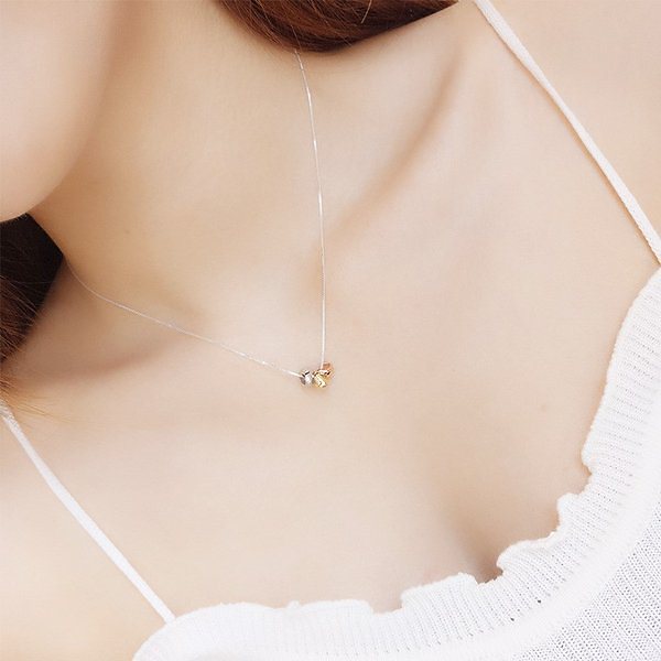 ネックレス レディース 3色ドロップ しずく 大人可愛い ピンクゴールド シルバー925 プラチナ仕上げ 女性 人気 ギフト プレゼント