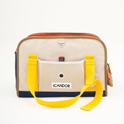 **M/Lサイズ展開** アイバック ペット ショルダーバック iBAG SASSY CREAM