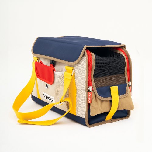 **M/Lサイズ展開** アイバック ペット ショルダーバック iBAG SASSY CREAM