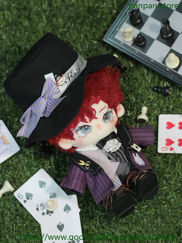 ☆限定完売☆ 20cm ぬいぐるみ 髑髏（服付き） Qoo10] 20cm ぬいぐるみ 服 地雷系 吸血鬼