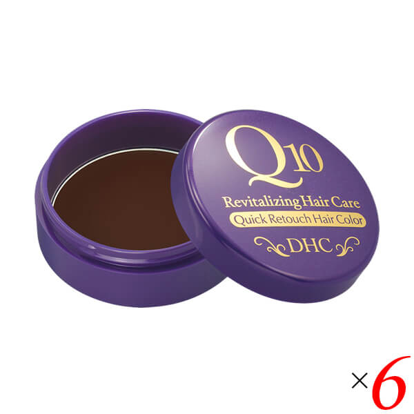 DHC Q10 クイック白髪かくし SS ダークブラウン 4.5g 6個セット DHC Q10 クイック白髪かくし SS ダークブラウン 4.5g 6個セット