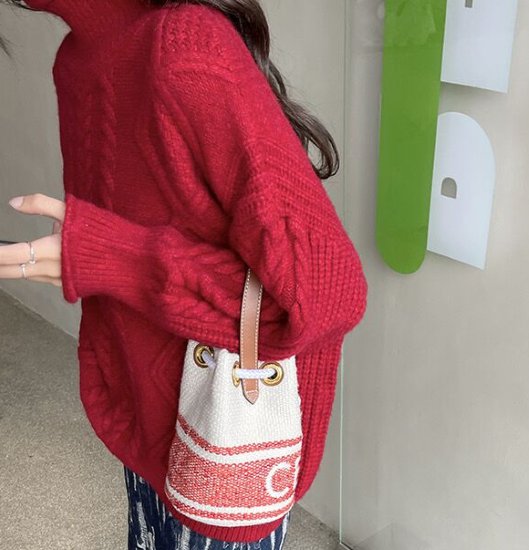 ニットセーター レディース セーター ニット トップス 長袖 ハイネック タートルネック ケーブル編み ルーズシルエット プルオーバー カジュアル お出かけ おしゃれ 暖かい 女性