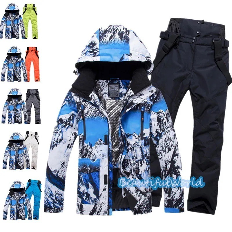 スノーボードウェア上下セットスキーウェアメンズレディースセットアップ男女兼用スノボウェアスノーボードジャケットパンツ撥水防風保温雪遊び暖かいH62 スノーボードウェア上下セットスキーウェアメンズレディースセットアップ男女兼用スノボウェアスノーボードジャケットパンツ撥水防風保温雪遊び暖かいH62
