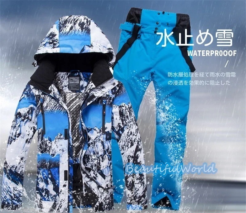 スノーボードウェア上下セットスキーウェアメンズレディースセットアップ男女兼用スノボウェアスノーボードジャケットパンツ撥水防風保温雪遊び暖かいH62 スノーボードウェア上下セットスキーウェアメンズレディースセットアップ男女兼用スノボウェアスノーボードジャケットパンツ撥水防風保温雪遊び暖かいH62