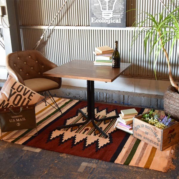 カフェテーブル スクエア スチール脚 ダリオ 75cm角 カフェテーブル スクエア スチール脚 ダリオ 75cm角