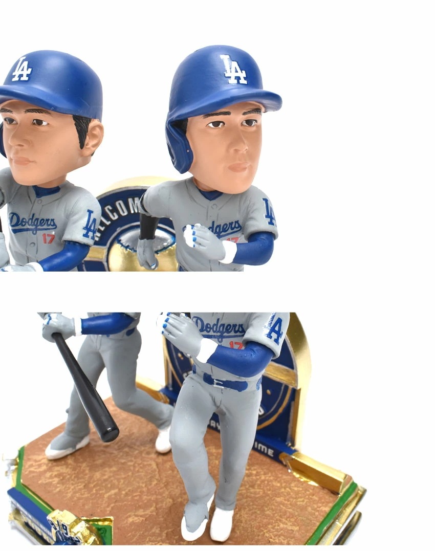 Shohei Ohtani Los Angeles Dodgers 50 Home Runs & 50 Stolen Bases Mini Bobblehead 人形 フィギュア 首振り 大谷翔平 選 Shohei Ohtani Los Angeles Dodgers 50 Home Runs & 50 Stolen Bases Mini Bobblehead 人形 フィギュア 首振り 大谷翔平 選