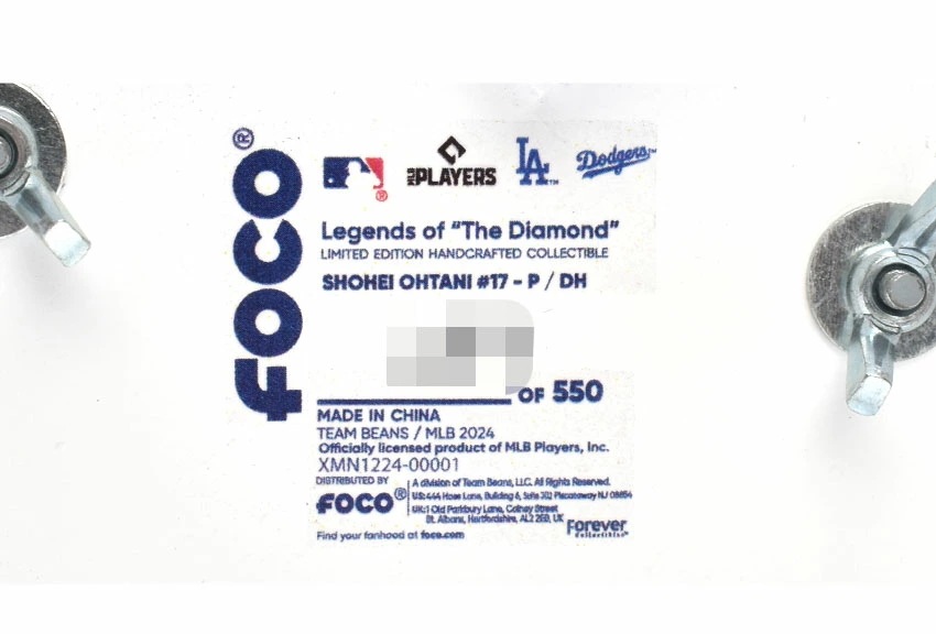Shohei Ohtani Los Angeles Dodgers 50 Home Runs & 50 Stolen Bases Mini Bobblehead 人形 フィギュア 首振り 大谷翔平 選 Shohei Ohtani Los Angeles Dodgers 50 Home Runs & 50 Stolen Bases Mini Bobblehead 人形 フィギュア 首振り 大谷翔平 選