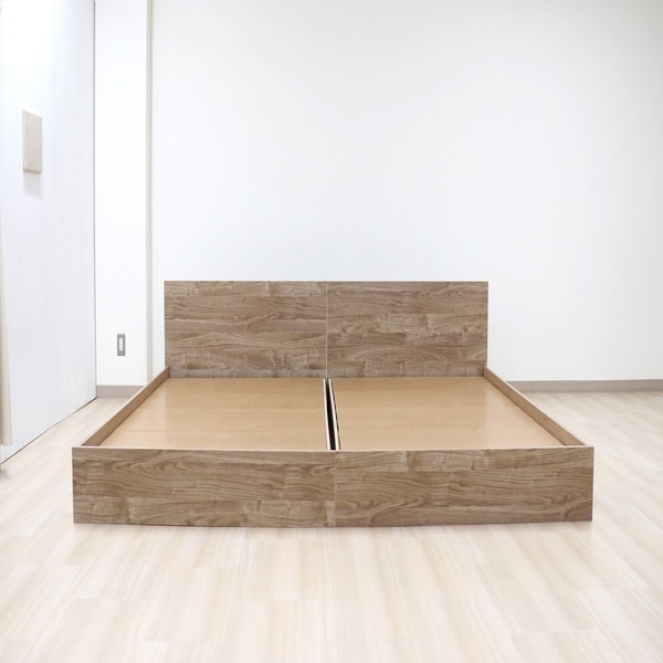 ベッド ワイドキング 230cm セミシングル+ダブル フレームのみ アッシュブラウン 日本製 bred-panel 組立式 マットレス別売 ベッド ワイドキング 230cm セミシングル+ダブル フレームのみ アッシュブラウン 日本製 bred-panel 組立式 マットレス別売