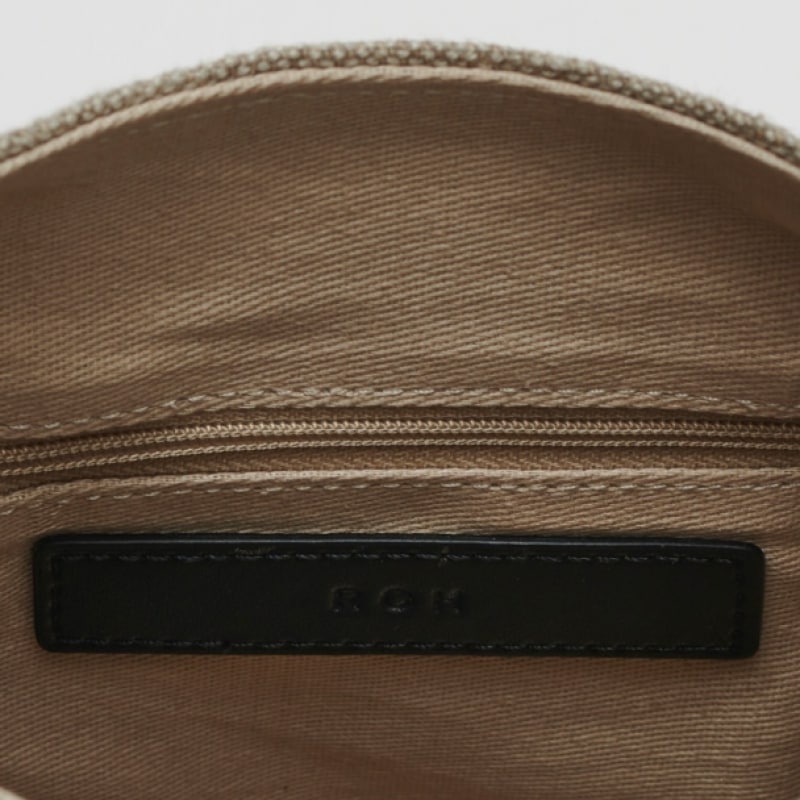 LowSeoul ミニパルピーホーボーバッグジュートブラック LowSeoul ミニパルピーホーボーバッグジュートブラック