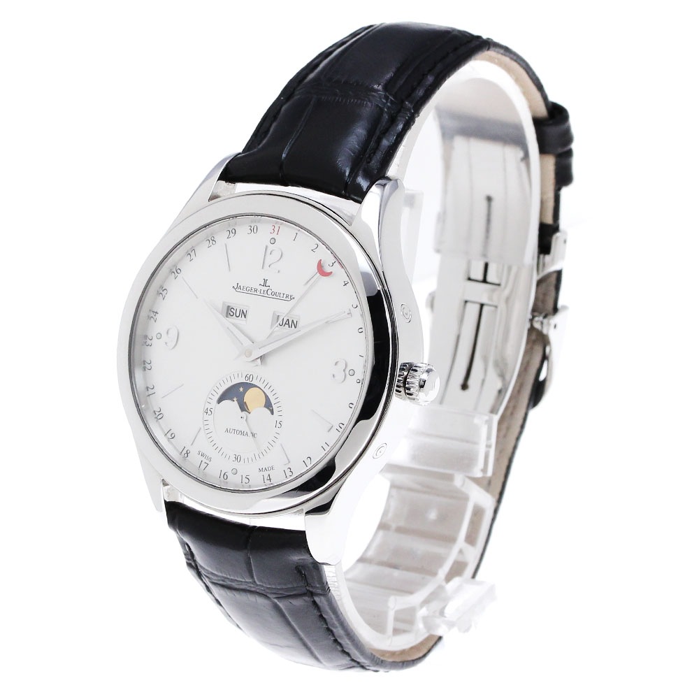 ジャガー・ルクルト JAEGER-LECOULTRE Q1558420/176.8.12.S マスターカレンダー 自動巻き メンズ 良品 保証書付き_839963【中古】