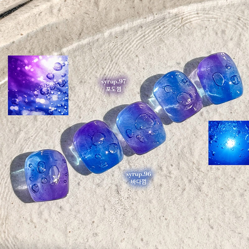 【 YOGURTNAIL】 Chewing gum Syrup [SET] - チューインガムカラーのシロップジェル 夏ネイル [10色 セット] S94-S103