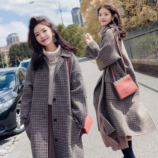 Qoo10] チェスターコート レディース ラシャコー