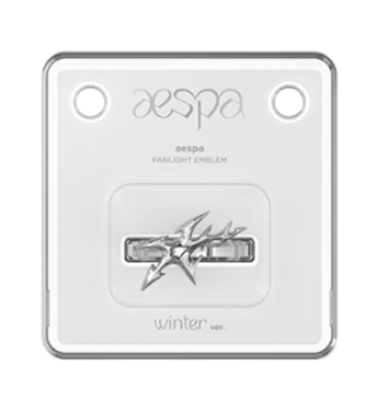 Qoo10] SMエンターテインメント 【公式】aespaペンライトエンブレム