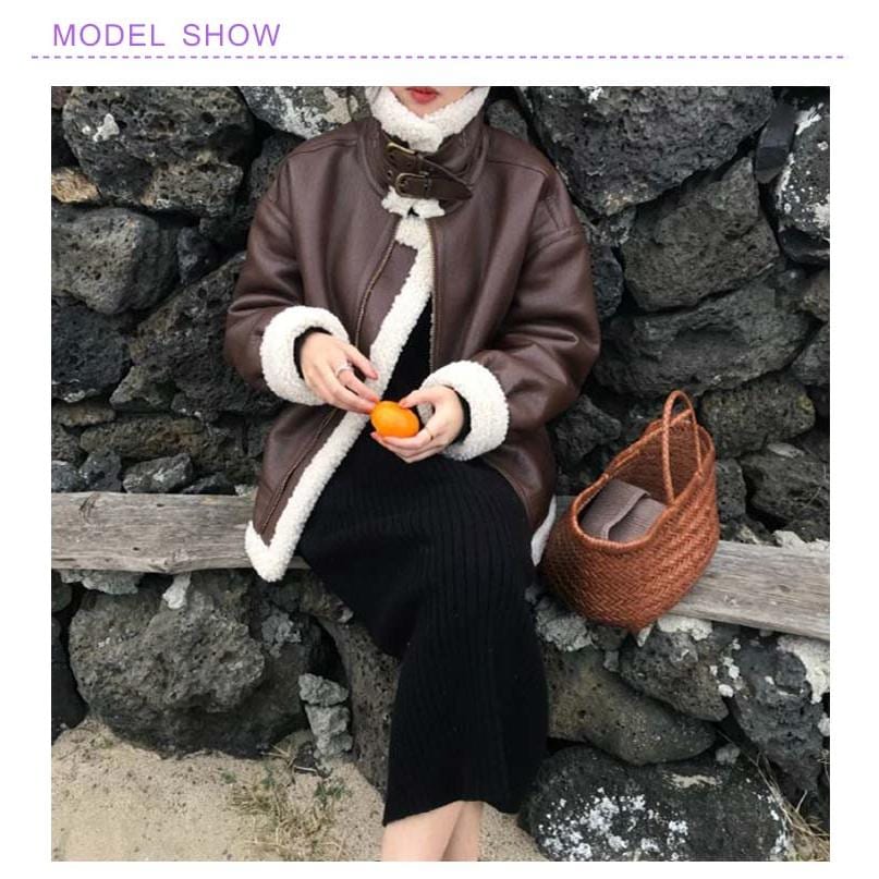 【送料無料】人気商品 ムートンジャケット ムートンコート 毛皮 ムートン ジャケット 裏起毛 裏ボア レディース ブラック 黒 ブラウン 茶色 ライダースジャケット レザー