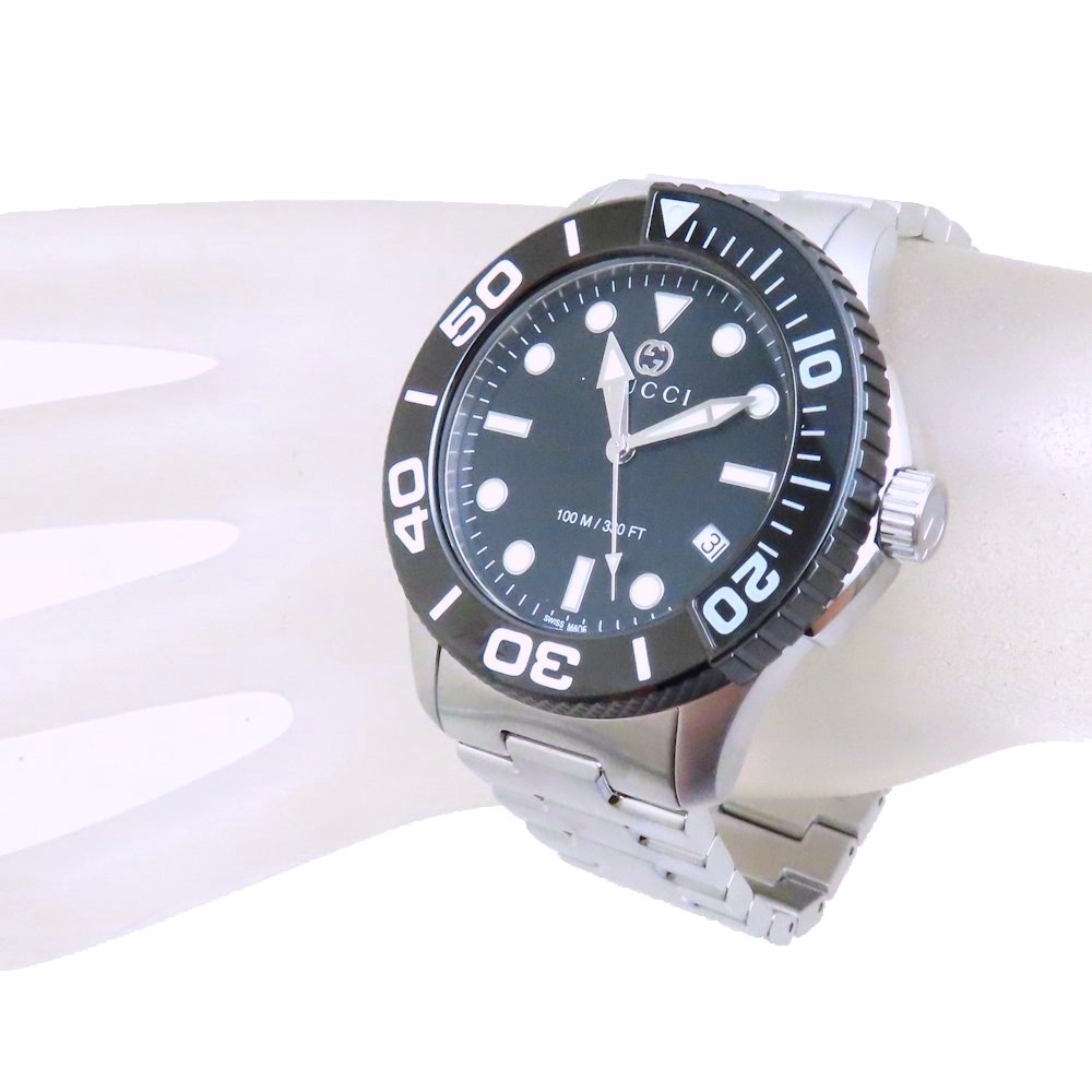 ダイバー デイト YA126279 126.2 ステンレススチール メンズ / 38890【中古】【腕時計】 ダイバー デイト YA126279 126.2 ステンレススチール メンズ / 38890【中古】【腕時計】