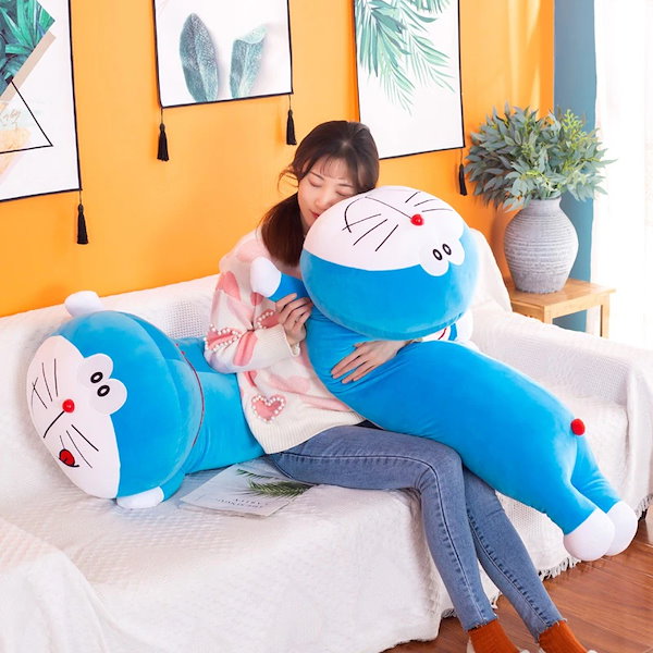 Qoo10] 新製品ドラえもん抱き枕猫ぬいぐるみぬいぐ