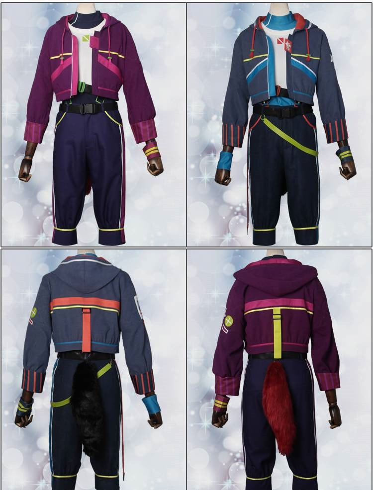 あんさんぶるスターズ あそび部 ASOBI Club 仙石忍 天城燐音 コスプレ衣装 コスチューム あんさんぶるスターズ あそび部 ASOBI Club 仙石忍 天城燐音 コスプレ衣装 コスチューム