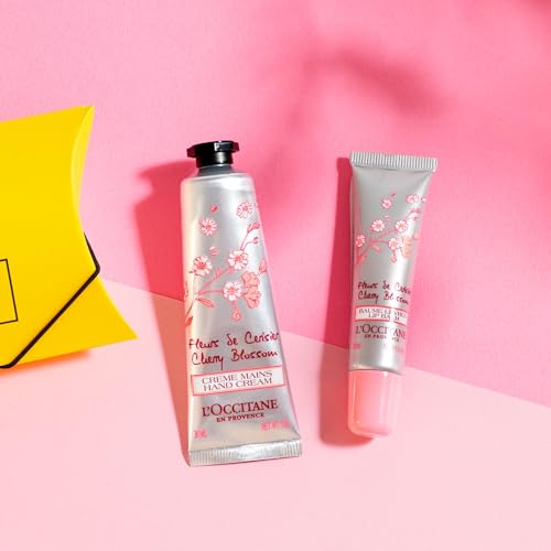 チェリーブロッサム ハンドクリーム 30mL&リップバームセット ギフトBOX入りギフト 誕生日 プレゼント ギフト 女性 男性 人気 送別 ホワイトデー