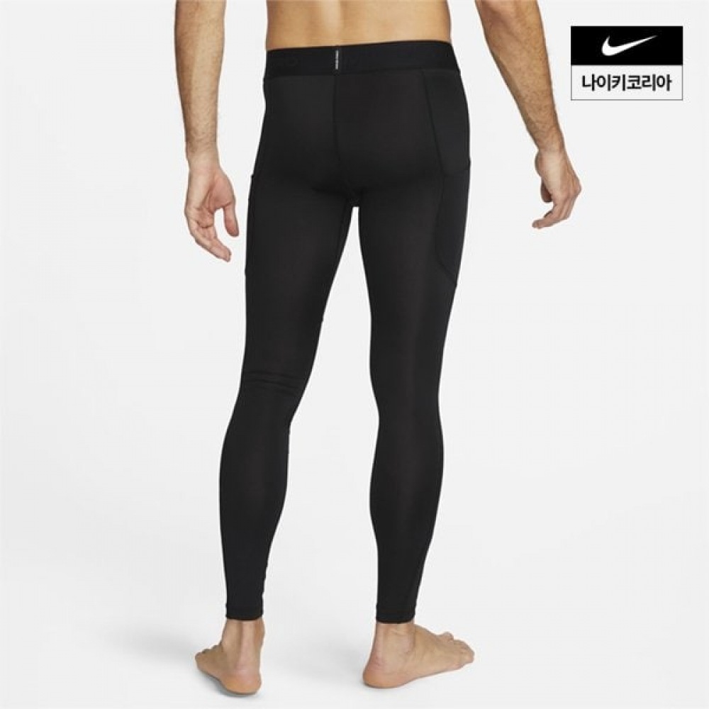 メンズナイキプロドライフィットフィットネスタイツ FB7953-010