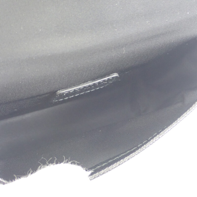 ミニポーチ Re-Nylon 2ZT0222DMHF0002 ショルダーバッグ サフィアーノ ナイロン ブラック レディース【Aランク】