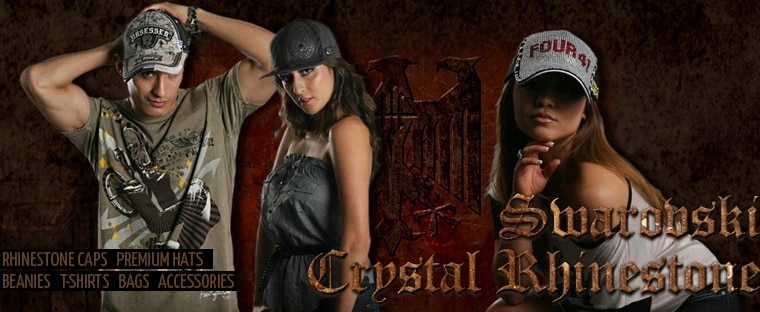 今だけプロモ価格LA直輸入 Four41 スワロフスキー ロック Tシャツ グレー メンズ ラインストーン フェニックス インポート ブランド クロムハーツ スタイル Ed Hardy エドハ