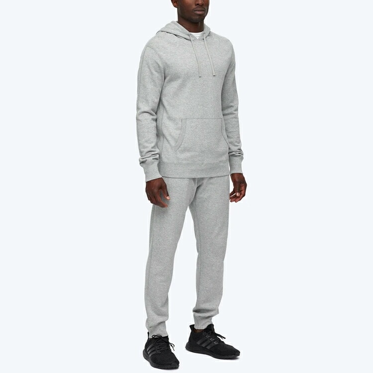 Lightweight Terry Pullover Hoodie S HEATHER GREY #RC-3529