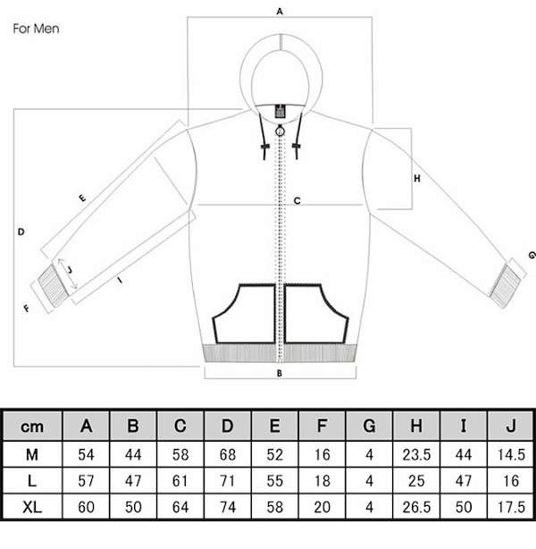 Qoo10] 防刃 パーカー グレー M/L/XL B