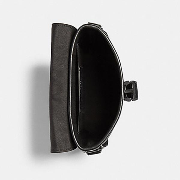 シグネチャー バッグ ショルダーバッグ 斜め掛けバッグ チャコール メンズ c3134