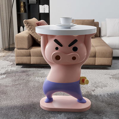 ぶりぶりざえもん テーブル サイドテーブル sold outでも在庫あり】クレヨンしんちゃん ぶりぶりざえもん
