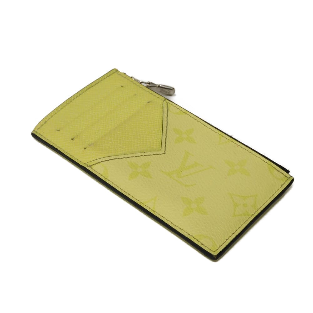 【中古】 コインケース LVロゴ フラワー パステル RFID ICチップ コイン カードホルダー タイガラマ モノグラム M14109_3