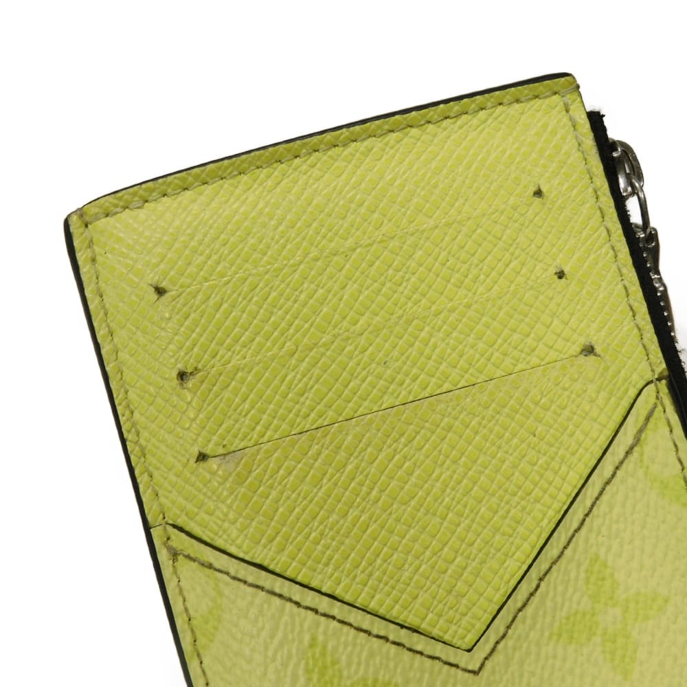 【中古】 コインケース LVロゴ フラワー パステル RFID ICチップ コイン カードホルダー タイガラマ モノグラム M14109_17